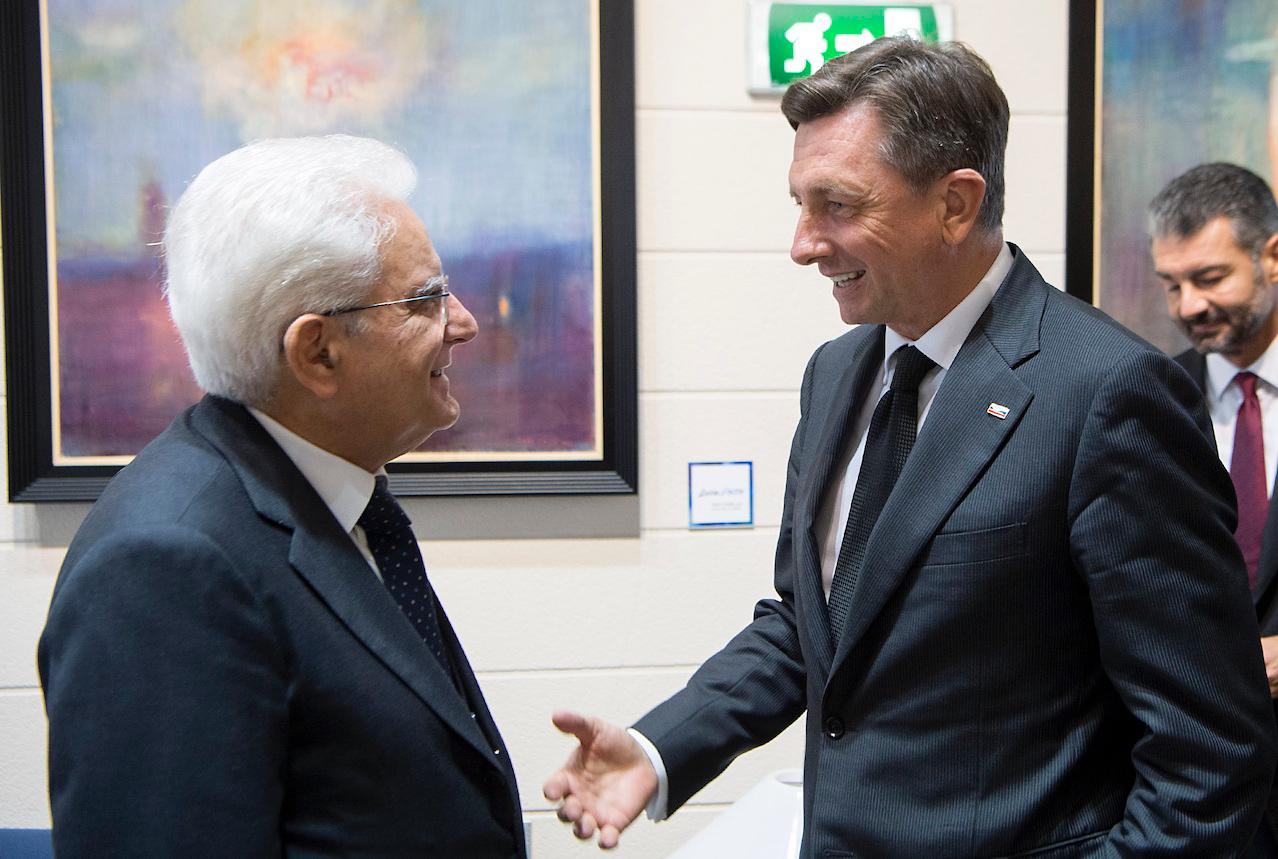 Giovedì di festa a Gorizia, i presidenti Mattarella e Pahor volano sul confine